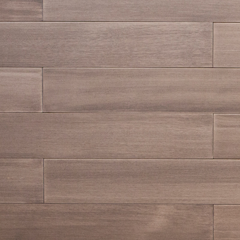 Lantai Kayu Solid Kasai/Oak Glasir Abu-abu Muda
