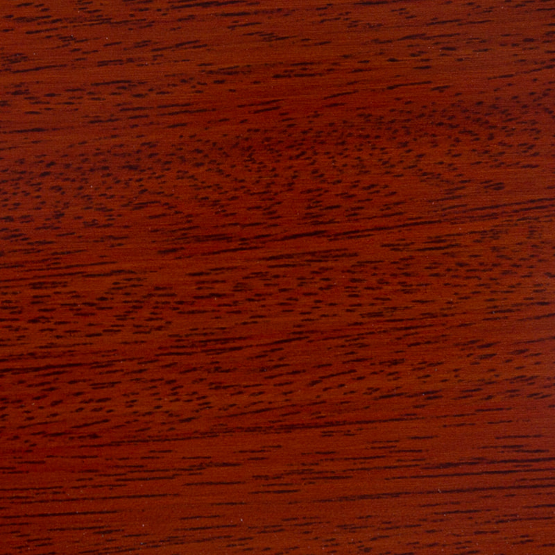 Lantai Kayu Solid Kasai Merah Tua Coklat Gloss Tinggi