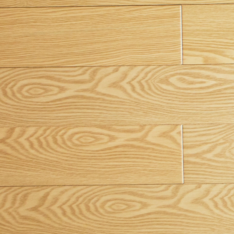 Lantai Kayu Solid Butir Alami Kuning Muda Abu