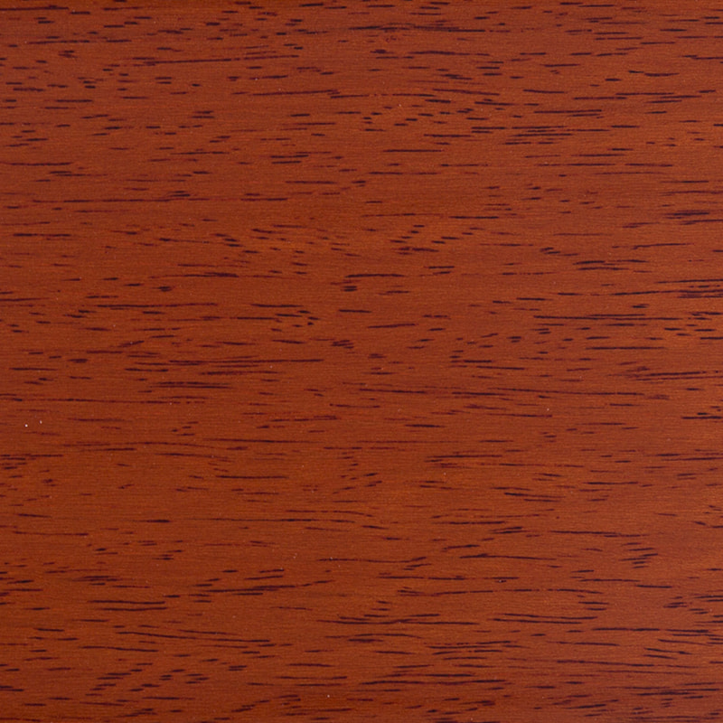 Padauk Lantai Kayu Solid High Gloss Merah Coklat