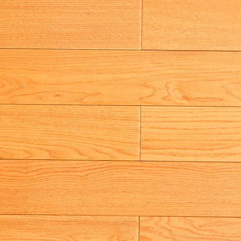 Lantai Kayu Solid Papan Lebar Coklat Alami American Red Oak