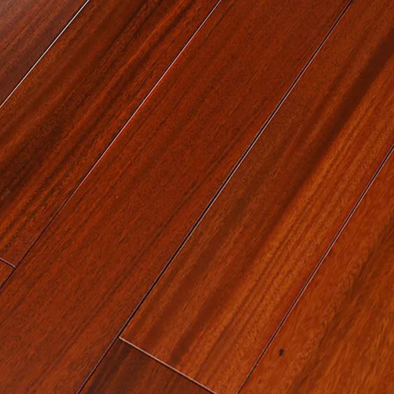 Lantai Kayu Solid High Gloss Panga Panga Natural Dark Brown