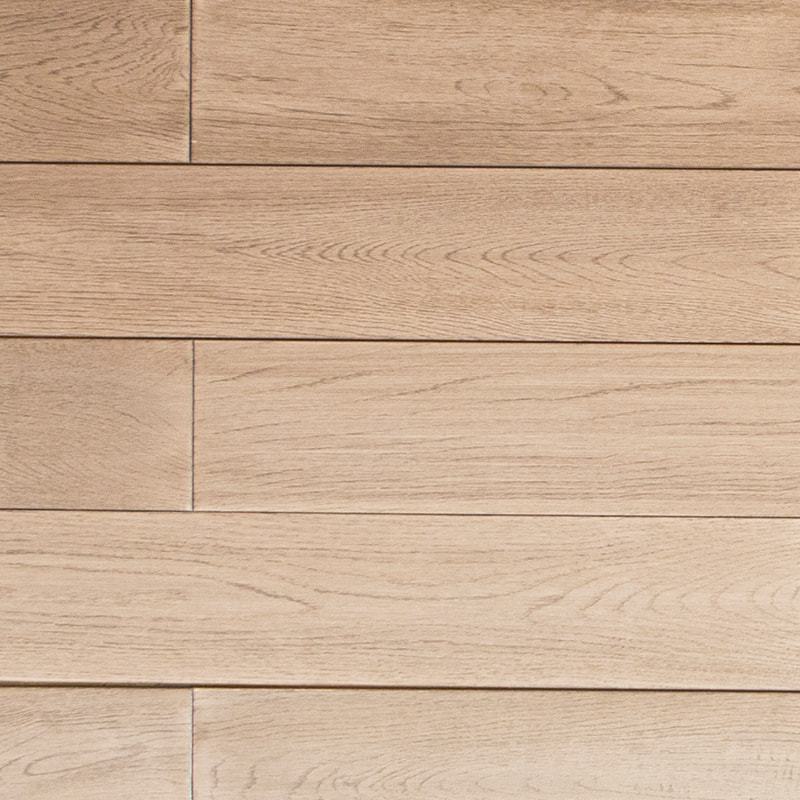Lantai Kayu Solid Matte Glasir Abu-abu Muda Oak