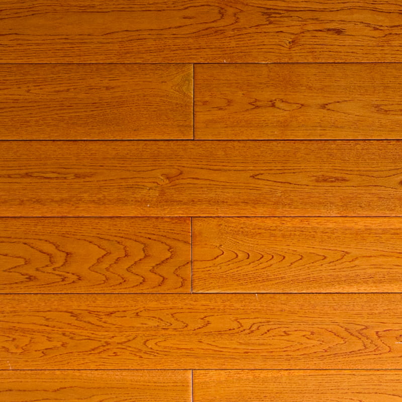 Lantai Kayu Solid Oak Light Beige High Gloss