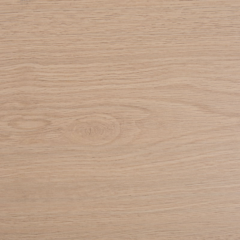 Lantai Kayu Rekayasa Klik yang digores dengan Tangan Krem Muda Ek 3 Lapis