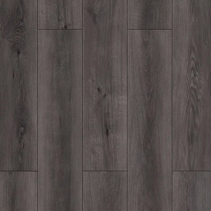 Lantai Laminasi Tahan Air AC3 Butir Walnut Coklat Tua