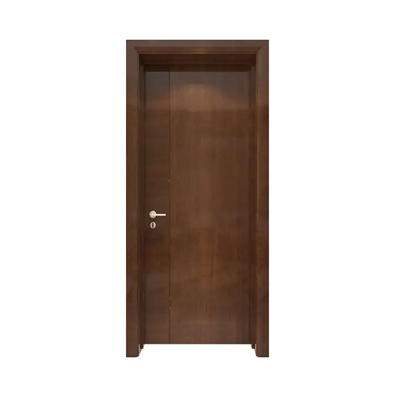 Pintu Veneer Alami Walnut Hangat